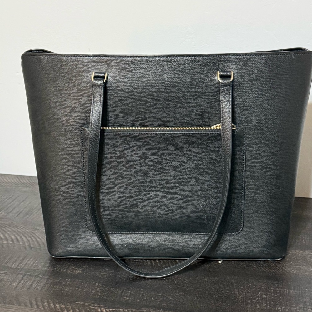 Kate Spade Black Leather Tote